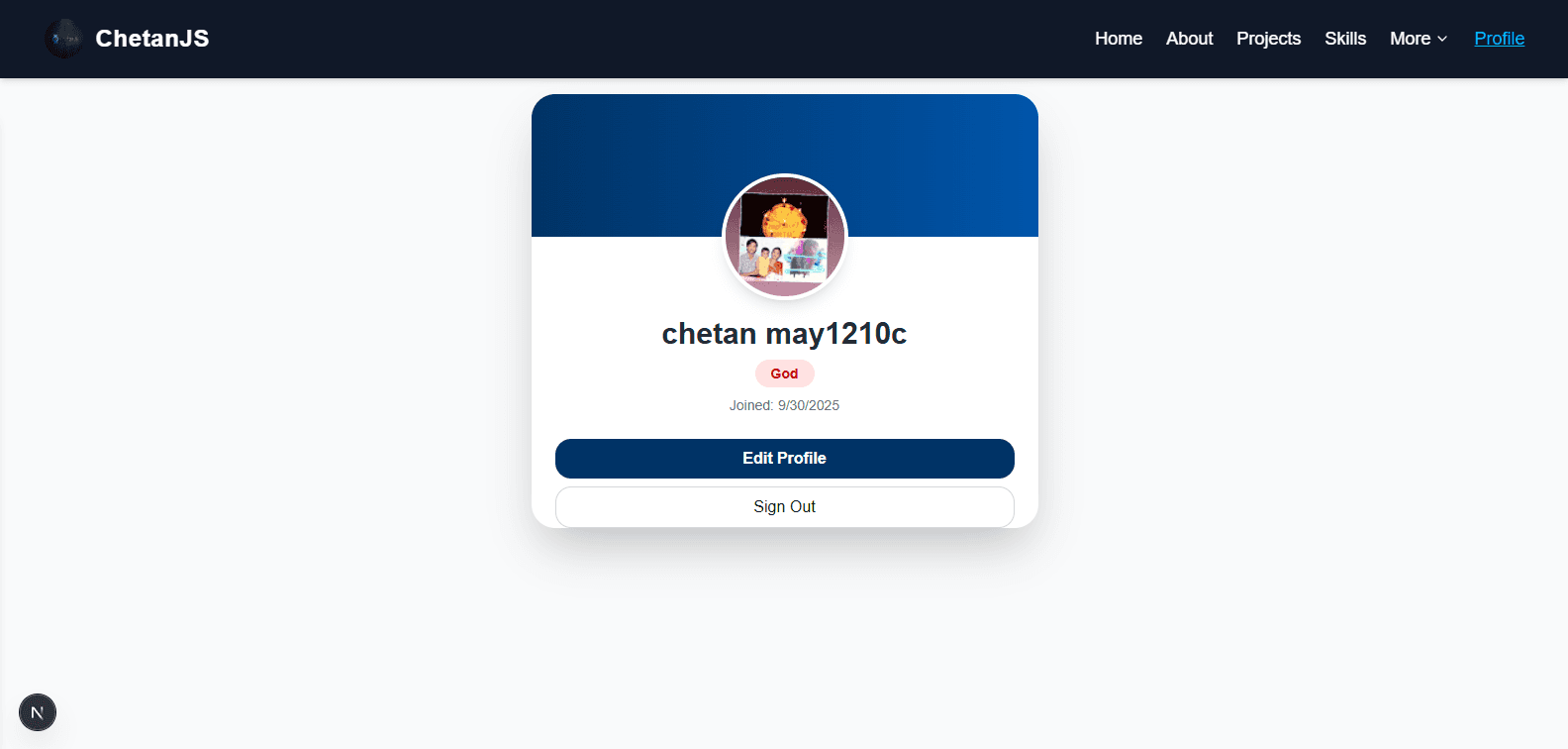 Auth System with NextAuth
